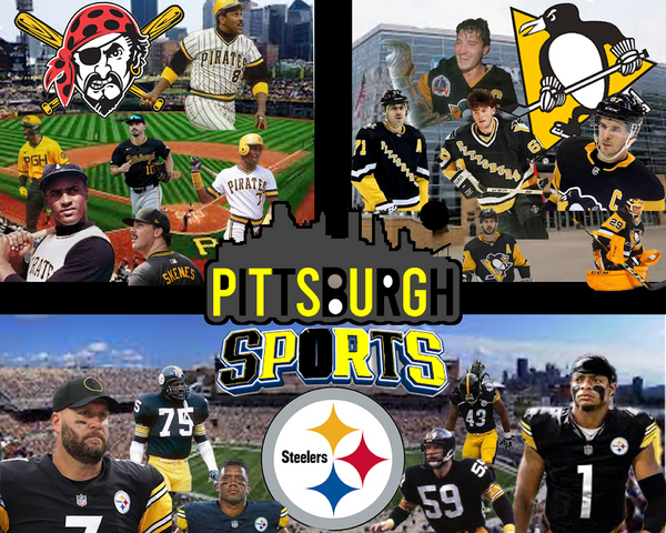 Johnson Pittsburgh Sports Photomontage